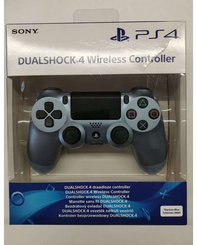 Sony DualShock 4 V2 - Titanium Blue (разопакован) - 4