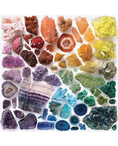 Пъзел Galison от 500 части - Цветни кристали - 3