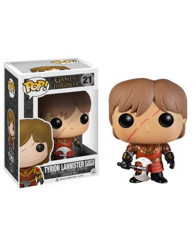 Фигура Funko Pop! Television: Game of Thrones - Tyrion Lannister in Battle Armour, #21 - 2