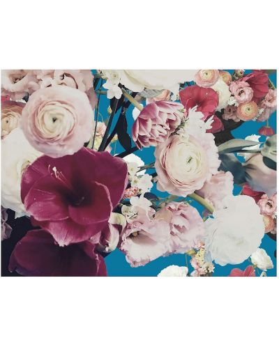 Двустранен пъзел Galison от 500 части - Цветя, Ашли Удсън Бейли - 2