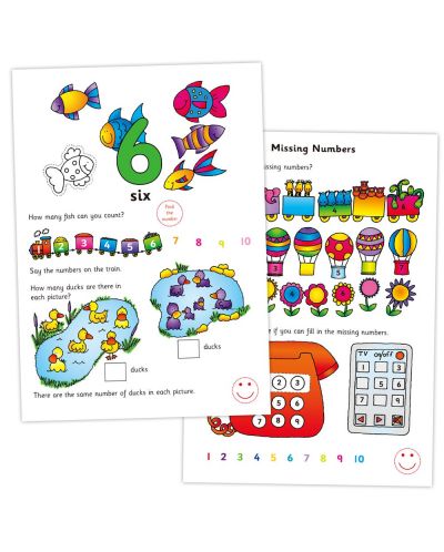 Детска книжка Galt Early Activities – Да се научим да броим - 2