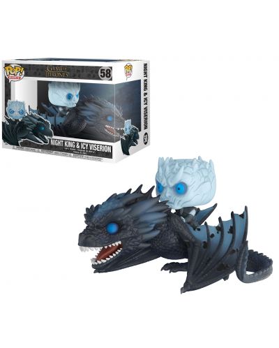 Фигура Funko Pop! Rides: Game of Thrones - Night King and Icy Viserion, #58 - 2