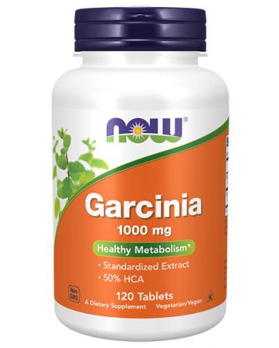 Garcinia, 1000 mg, 120 таблетки, Now - 1