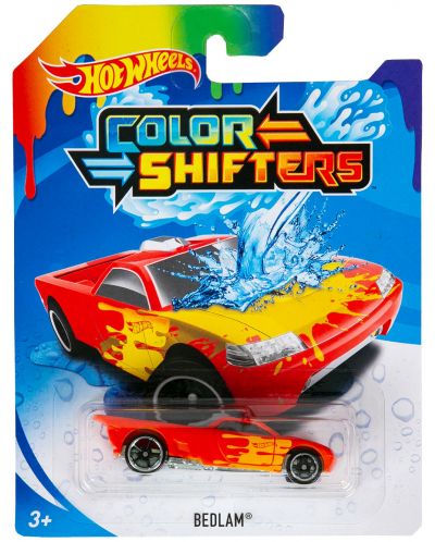 Количка Hot Wheels Colour Shifters - Bedlam, с променящ се цвят - 1