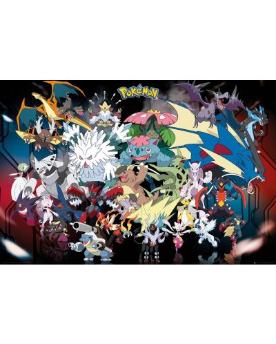 Макси плакат GB eye Animation: Pokemon - Mega - 1