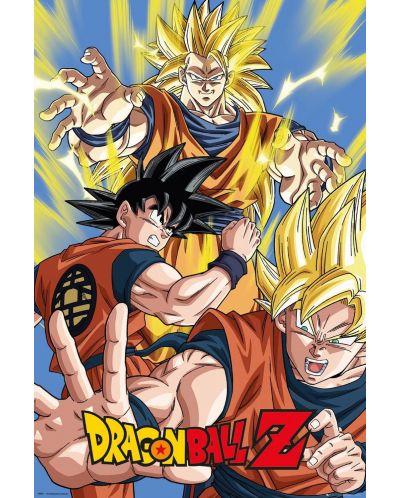 Макси плакат GB eye Animation: Dragon Ball Z - Goku - 1