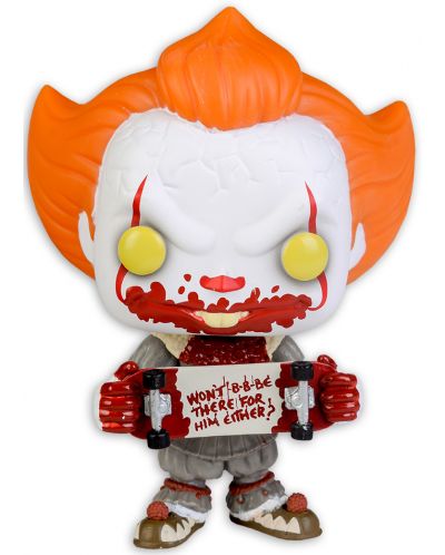 Фигура Funko POP! Movies: IT 2 - Pennywise with Skateboard Special, #778 - 1