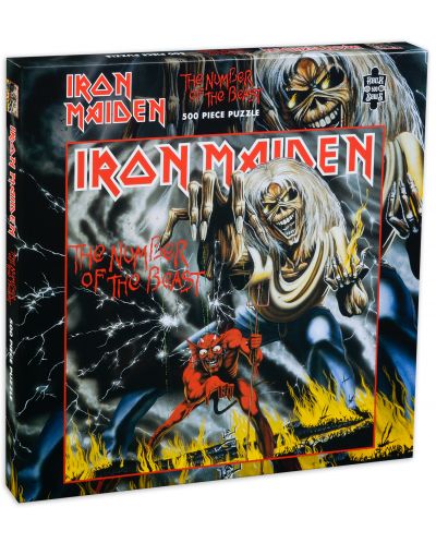 Пъзел от 500 части Iron Maiden - The Number Of The Beast
