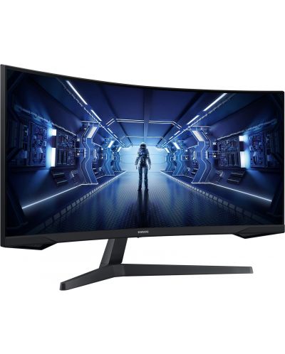 Гейминг монитор Samsung - LC34G55T, 34'', 165Hz, 1ms, FreeSync, Curved - 3