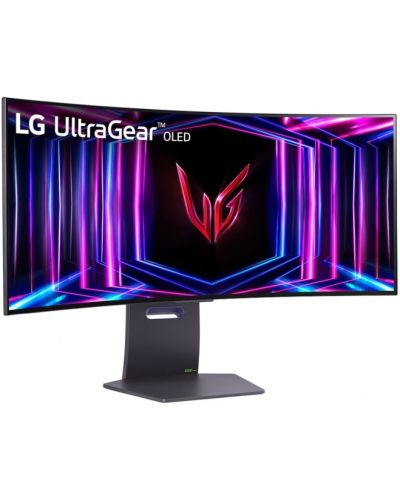 Гейминг монитор LG - UltraGear 34GS95QE-B, 33.9'', 4K, 240Hz, 0.03ms - 2