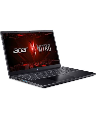 Гейминг лаптоп Acer - Nitro V15 ANV15-51-72K9, 15.6'', i7, 144Hz, RTX3050, 32GB - 2