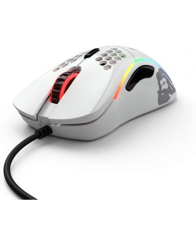Гейминг мишка Glorious - Model D-, оптична, бяла - 3