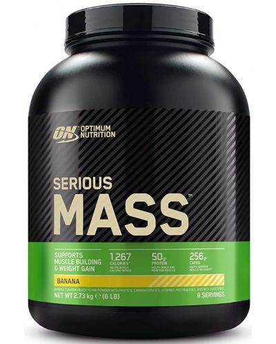 Serious Mass, банан, 2721 g, Optimum Nutrition - 1