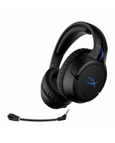 Гейминг слушалки HyperX - Cloud Flight, PS4, безжични, черни - 3