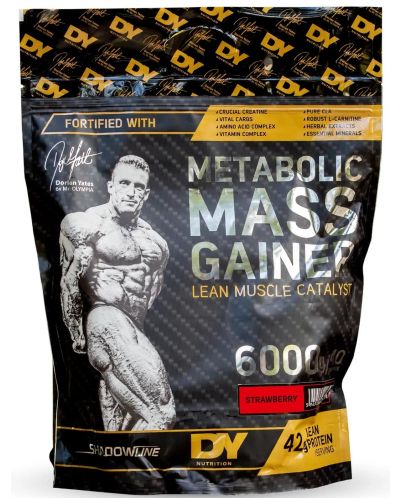Metabolic Mass Gainer, ягода, 6000 g, Dorian Yates Nutrition - 1