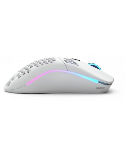 Гейминг мишка Glorious - Model O Wireless, оптична, безжична, Matte white - 4
