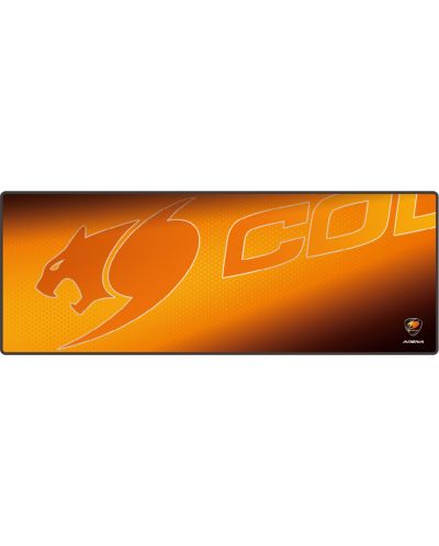 Гейминг подложка за мишка COUGAR - Arena, XL, мека, оранжева - 1