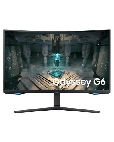Гейминг монитор Samsung - Odyssey G6, 27",QHD,240Hz, 1ms, черен - 1