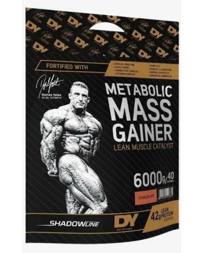 Metabolic Mass Gainer, шоколад, 6000 g, Dorian Yates Nutrition - 2