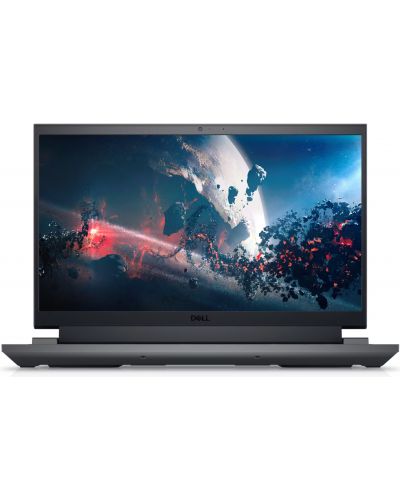 Гейминг лаптоп Dell - G15 5530, 15.6'', FHD, i5, 360Hz, сив - 1