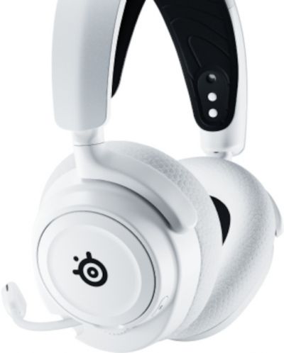 Гейминг слушалки SteelSeries - Arctis Nova 7X Wireless, безжични, бели - 3