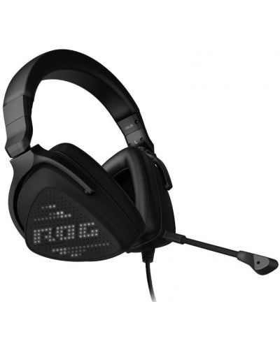 Гейминг слушалки ASUS - ROG Delta S Animate, черни - 2