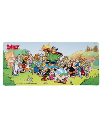 Гейминг подложка за мишка Erik - Asterix, XL, мека, многоцветна - 1
