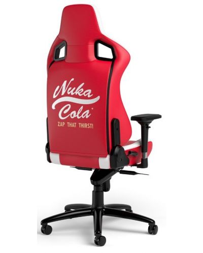 Гейминг стол noblechairs - EPIC Fallout Nuka Cola Edition, червен - 3