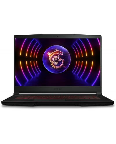 Гейминг лаптоп MSI - Thin GF63 12UC, 15.6'', i7, 144Hz, RTX3050, 8GB/5125GB - 1