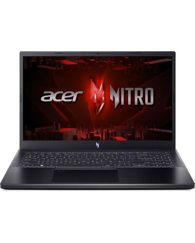 Гейминг лаптоп Acer - Nitro V15 ANV15-51-72K9, 15.6'', i7, 144Hz, RTX3050 - 1