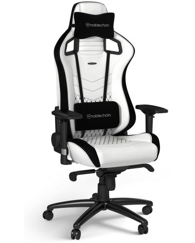 Гейминг стол noblechairs - EPIC Faux Leather, White/Black