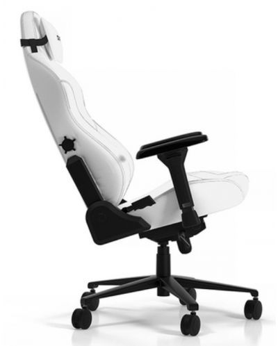 Гейминг стол DXRacer - Craft C001-W-N, бял - 4