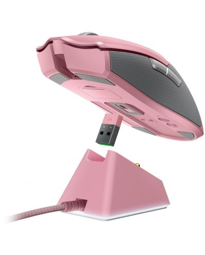 Гейминг мишка Razer - Viper Ultimate & Mouse Dock, оптична, розова - 1