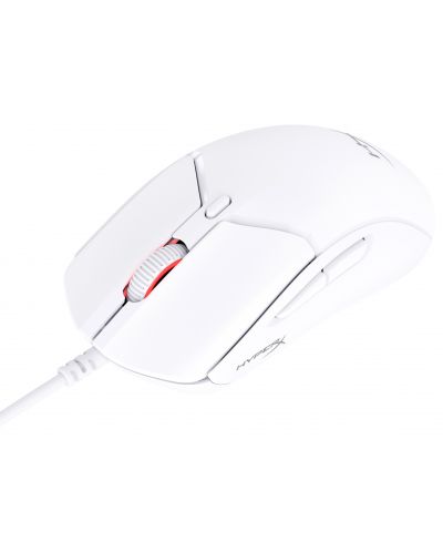 Гейминг мишка HyperX - Pulsefire Haste 2, оптична , бяла - 3