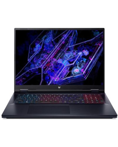 Гейминг лаптоп Acer - Predator PHN18-71-93W3, 18'', WQXGA, i9, 165Hz, RTX4070, черен - 1