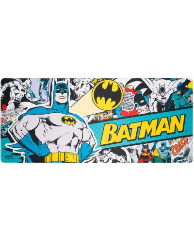 Гейминг подложка Erik - DC Comics Batman, XL, мека, многоцветна - 1