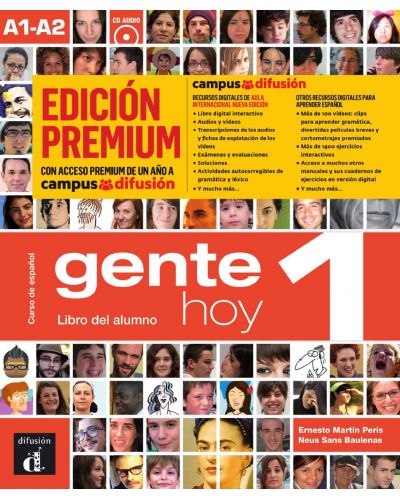 Gente hoy 1 – Libro del alumno + CD – Edicion premium - 1