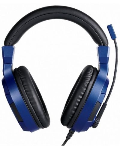 Гейминг слушалки Nacon - Bigben PS4 Official Headset V3, сини - 3