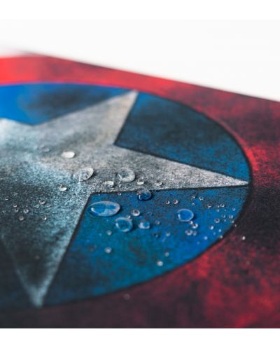 Гейминг подложка за мишка Erik - Captain America, XL, мека, многоцветна - 4