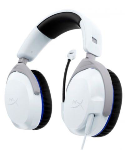 Гейминг слушалки HyperX - Cloud Stinger, PS5/PS4, бели - 5