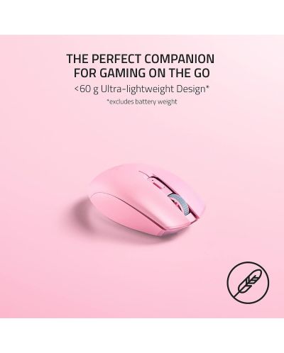 Гейминг мишка Razer - Orochi V2, оптична, безжична, розова - 6