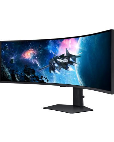 Гейминг монитор Samsung - Odyssey LS49CG950, 49'', 4K, 240Hz, 1ms, VA, Curved, черен - 2