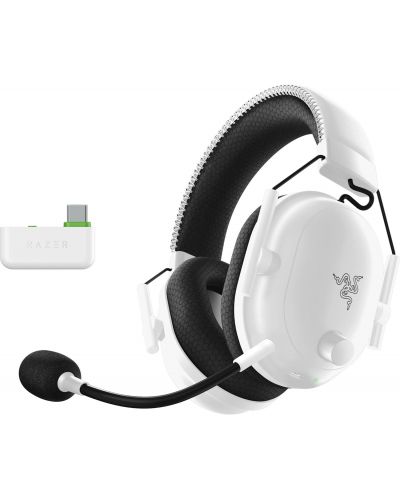 Гейминг слушалки Razer - BlackShark V2 Pro, Xbox Licensed, безжични, бели - 1