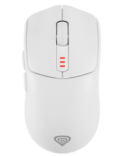 Гейминг мишка Genesis - Zircon 500, оптична, безжична, бяла - 1