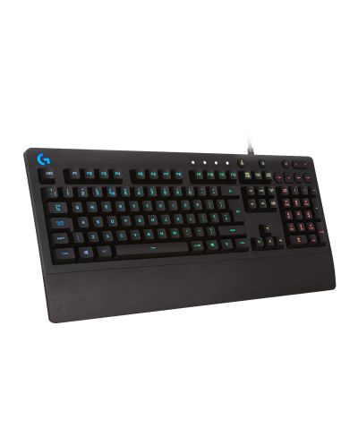 Гейминг клавиатура Logitech - G213 Prodigy, RGB, черна - 1
