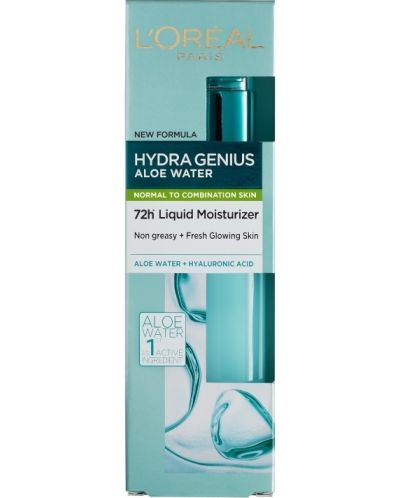 L'Oréal Hydra Genius Гел за нормална и комбинирана кожа, 70 ml - 1