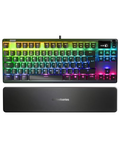 Механична клавиатура SteelSeries - Apex 7 TKL UK, Blue, RGB, черна
