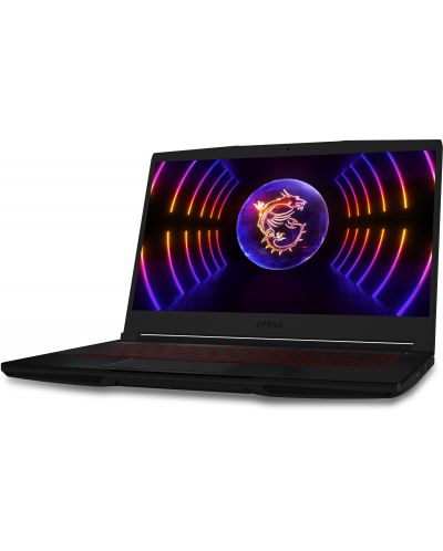 Гейминг лаптоп MSI - Thin GF63 12UC, 15.6'', i7, 144Hz, RTX3050, 8GB/5125GB - 3