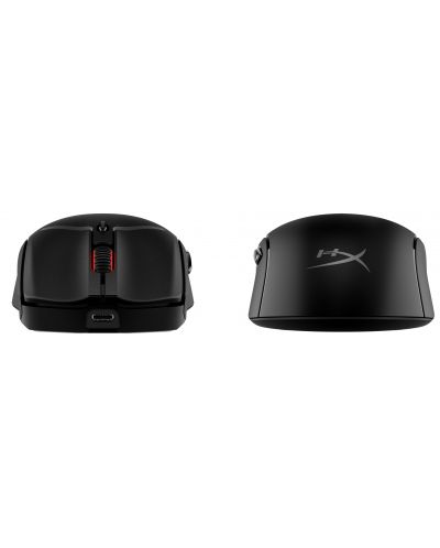 Гейминг мишка HyperX - Pulsefire Haste 2, оптична, безжична, черна - 5