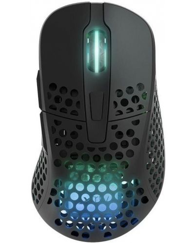 Гейминг мишка Xtrfy - M4, оптична, безжична, черна - 1